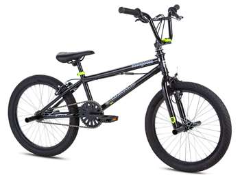 Mongoose Boy's Legion L10 Bicycle, 20-Inch, Black