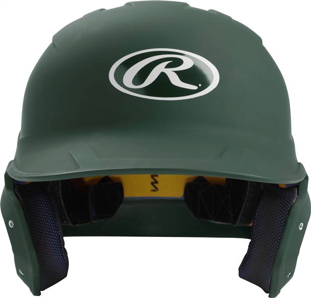 Rawlings Mach 1-Tone Helmet - Junior - Matte (MACHJR) DARK GREEN 