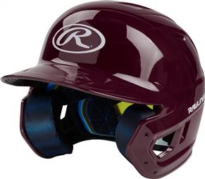 Rawlings MACH Gloss Junior Helmet (MACH-GLOSS-JR) MAROON 