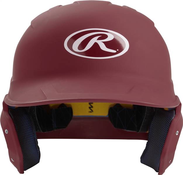 Rawlings Mach 1-Tone Helmet - Senior - Matte (MACHSR) MAROON 