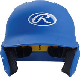 Rawlings Mach 1-Tone Helmet - Senior - Matte (MACHSR) ROYAL 