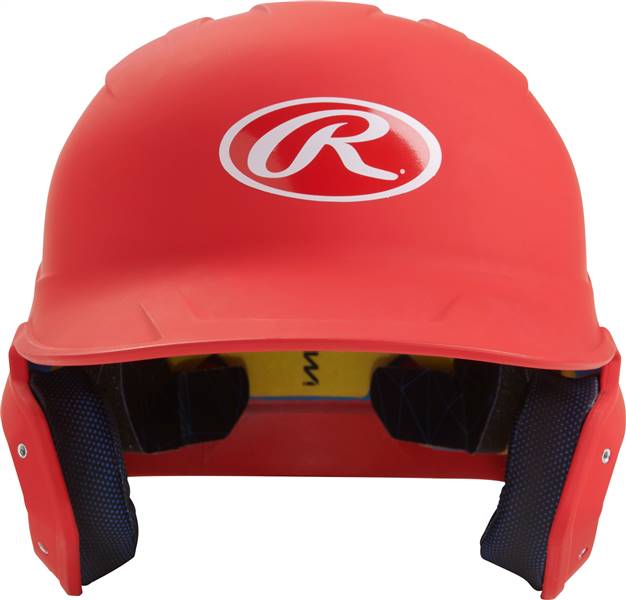 Rawlings Mach 1-Tone Helmet - Senior - Matte (MACHSR) SCARLET 