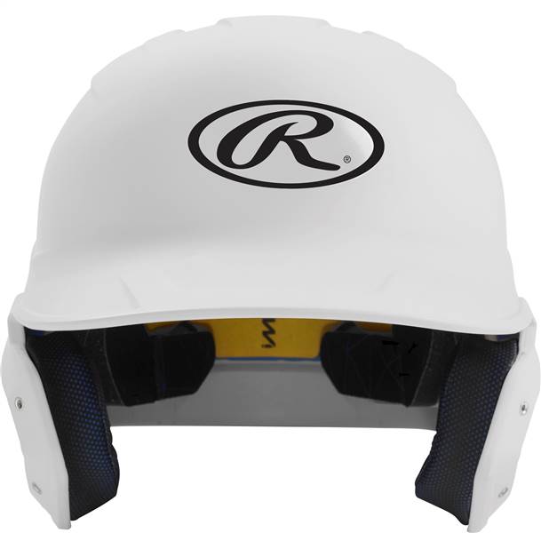 Rawlings Mach 1-Tone Helmet - Junior - Matte (MACHJR) WHITE 