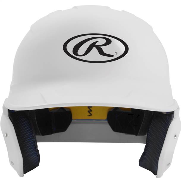 Rawlings Mach 1-Tone Helmet - Senior - Matte (MACHSR) WHITE 