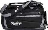 Rawlings MACH Baseball-Softball Duffle Bag (P-MACHDB) Black 