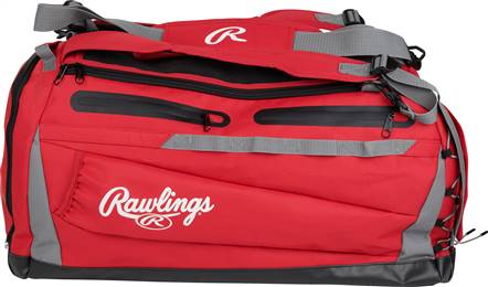 Rawlings Mach Hybrid Backpack/Duffel Bag - Scarlet  