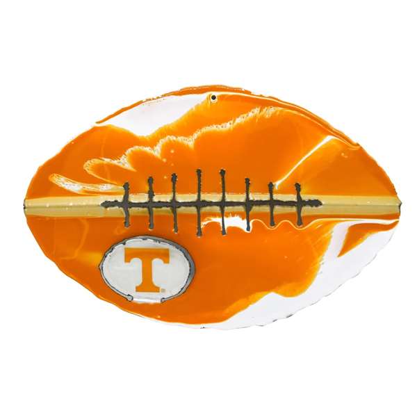 Tennessee Football Volunteers Recycled Metal Football Wall Art  