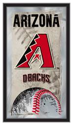 Arizona Diamondbacks 15 x 26 inches Baseball Mirror