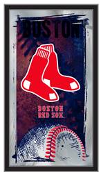 Boston Red Sox 15 x 26 inches Baseball Mirror