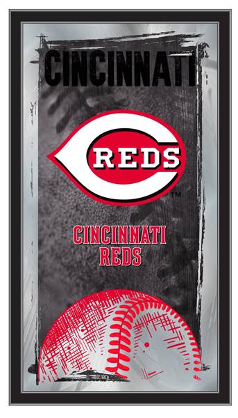 Cincinnati Reds 15 x 26 inches Baseball Mirror