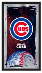 Chicago Cubs 15 x 26 inches Baseball Mirror