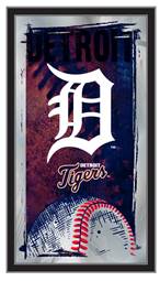 Detroit Tigers 15 x 26 inches Baseball Mirror
