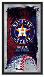 Houston Astros 15 x 26 inches Baseball Mirror