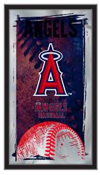 Los Angeles Angels 15 x 26 inches Baseball Mirror
