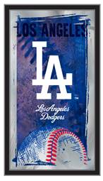 Los Angeles Dodgers 15 x 26 inches Baseball Mirror