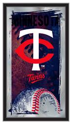 Minnesota Twins 15 x 26 inches Baseball Mirror