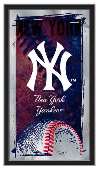 New York Yankees 15 x 26 inches Baseball Mirror