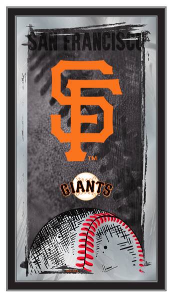 San Francisco Giants 15 x 26 inches Baseball Mirror