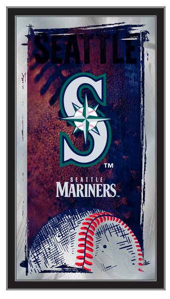 Seattle Mariners 15 x 26 inches Baseball Mirror