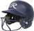 Rawlings Mach Hi-Viz 1-Tone Fast Pitch Softball Batting Helmet - Matte Navy - Senior-Adult