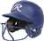 Rawlings Mach Hi-Viz 1-Tone Fast Pitch Softball Batting Helmet - Matte Royal - Senior-Adult