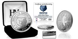 Memphis Grizzlies Silver Mint Coin  