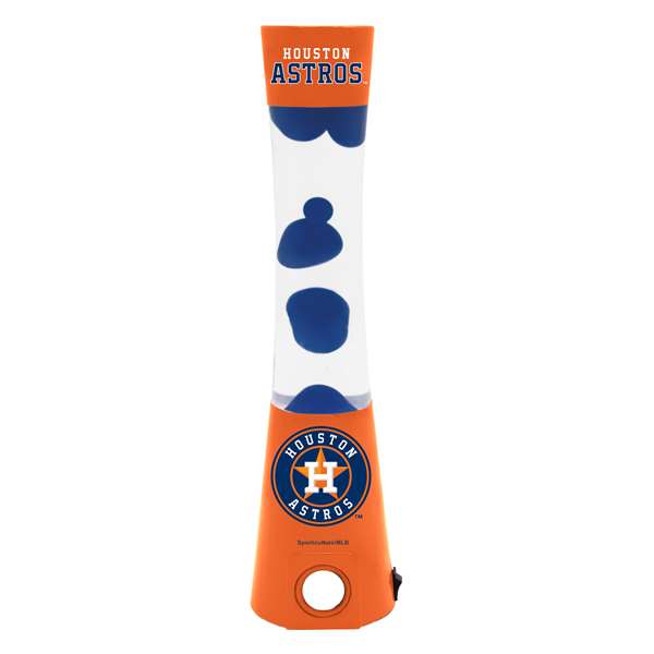 Houston Astros Magma Lava Lamp With Bluetooth Speaker  