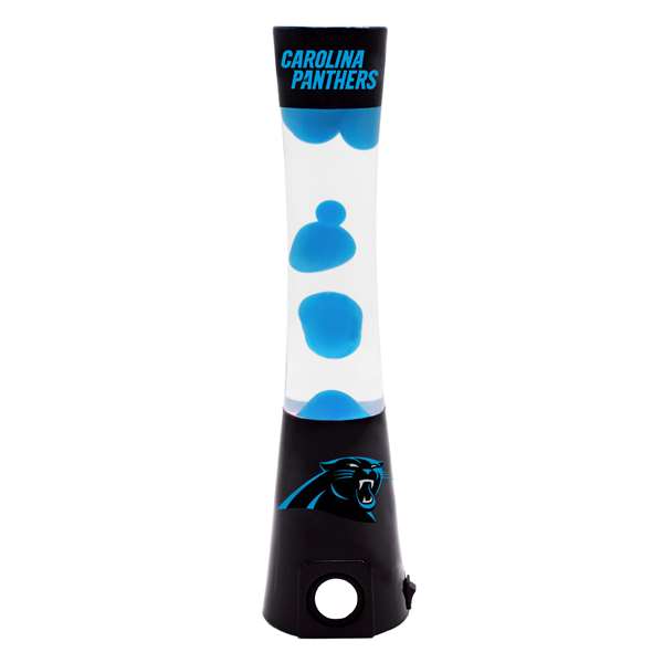 Carolina Panthers Magma Lava Lamp With Bluetooth Speaker  