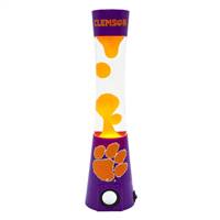 Clemson Tigers Magma Lava Lamp With Bluetooth Speaker