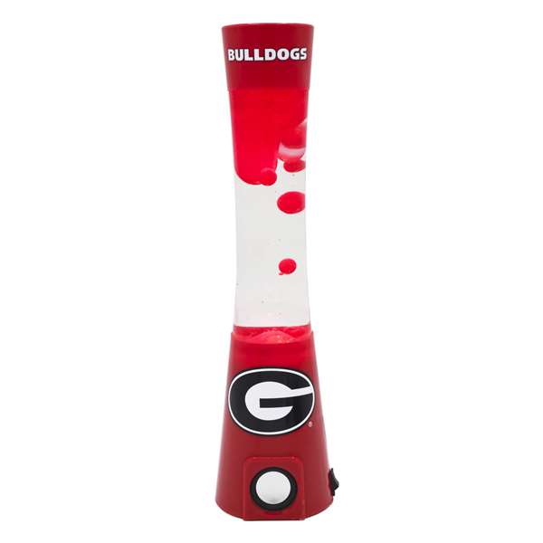 Georgia Bulldogs Magma Lava Lamp With Bluetooth Speaker  