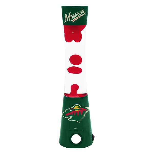 Minnesota Wild Magma Lava Lamp With Bluetooth Speaker