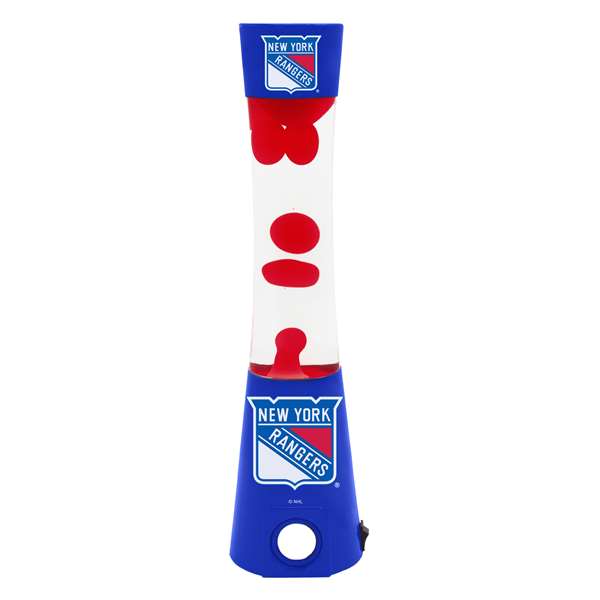 New York Rangers Magma Lava Lamp With Bluetooth Speaker  