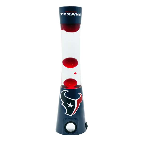 Houston Texans Magma Lava Lamp With Bluetooth Speaker