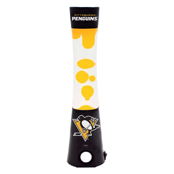 Pittsburgh Penguins Magma Lava Lamp With Bluetooth Speaker  