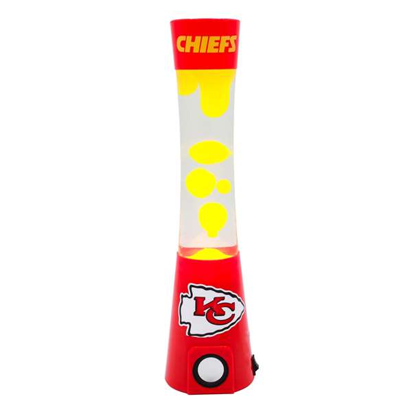 Kansas City Chiefs Magma Lava Lamp With Bluetooth Speaker