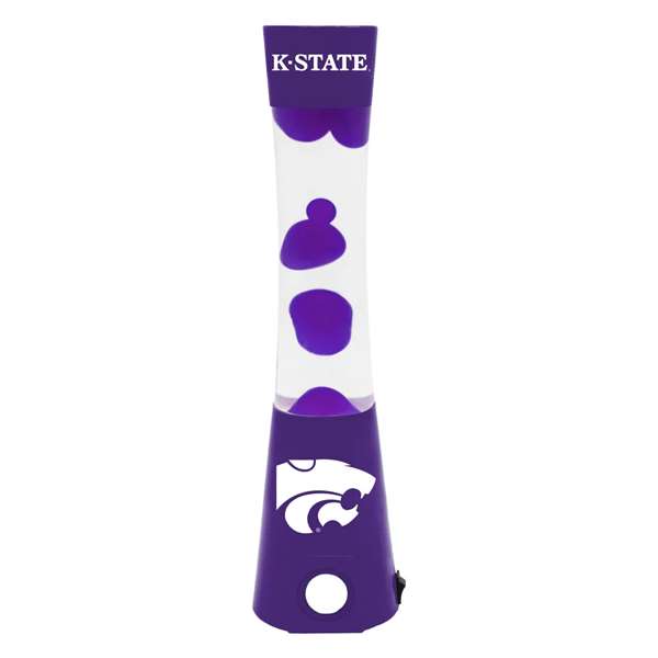 Kansas State Wildcats Magma Lava Lamp with Bluetooth Speaker
