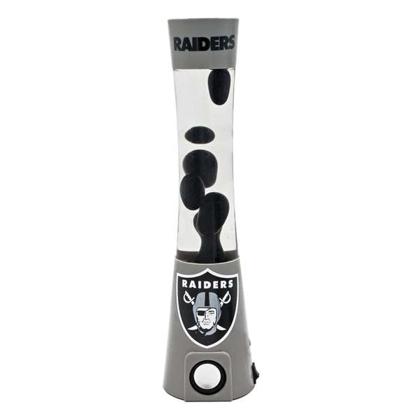 Las Vegas Raiders Magma Lava Lamp With Bluetooth Speaker