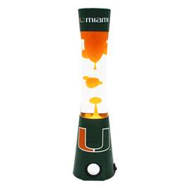 Miami Hurricanes Magma Lava Lamp With Bluetooth Speaker  