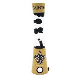 New Orleans Football Saints Magma Lava Lamp With Bluetooth Speaker  