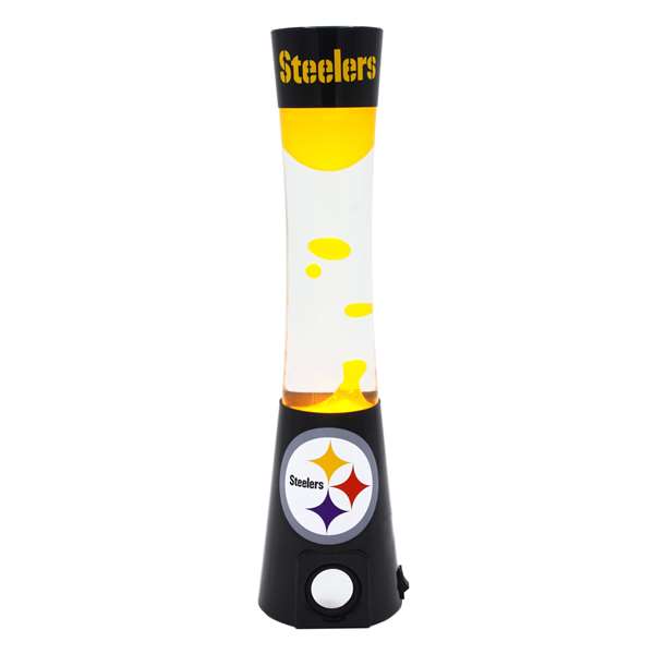 Pittsburgh Steelers Magma Lava Lamp With Bluetooth Speaker  