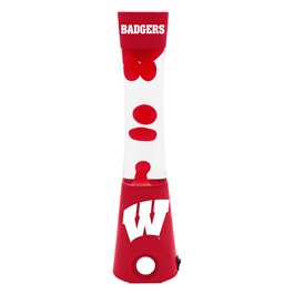 Wisconsin Badgers Magma Lava Lamp With Bluetooth Speaker