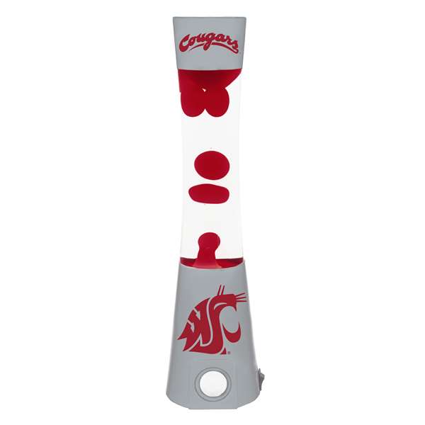 Washington State Cougars Magma Lava Lamp With Bluetooth Speaker