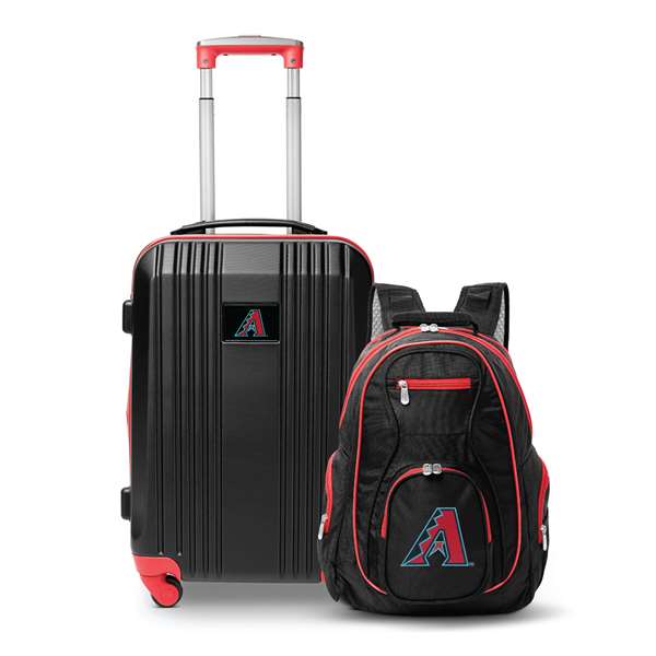 Arizona Diamondbacks  Premium 2-Piece Backpack & Carry-On Set L108