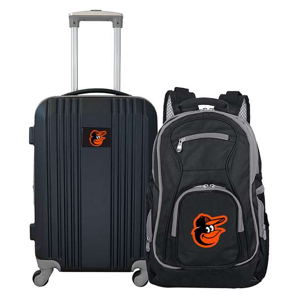 Baltimore Orioles  Premium 2-Piece Backpack & Carry-On Set L108