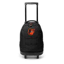 Baltimore Orioles  18" Wheeled Toolbag Backpack L912