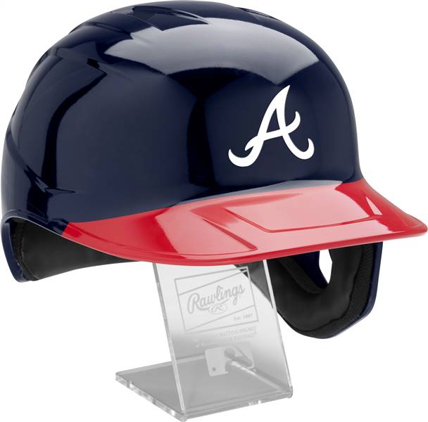 ATLANTA BRAVES Rawlings Mach Pro Replica Baseball Helmet (MLBMR)  