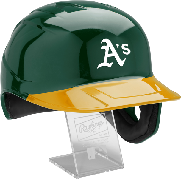 OAKLAND A'S Rawlings Mach Pro Replica Baseball Helmet (MLBMR)  