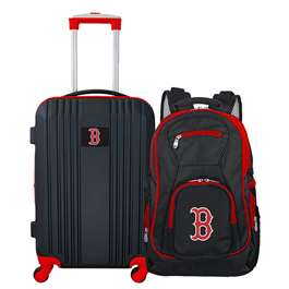 Boston Red Sox  Premium 2-Piece Backpack & Carry-On Set L108