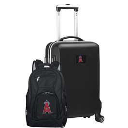 Los Angeles Angels  Deluxe 2 Piece Backpack & Carry-On Set L104