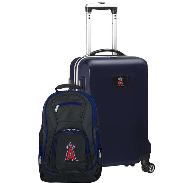 Los Angeles Angels  Deluxe 2 Piece Backpack & Carry-On Set L104